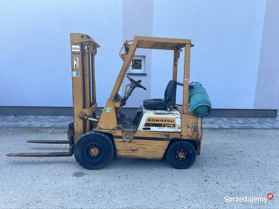 Wózek widlowy Komatsu japoński 15t 33m lpg Wózki widłowe Pajęczno