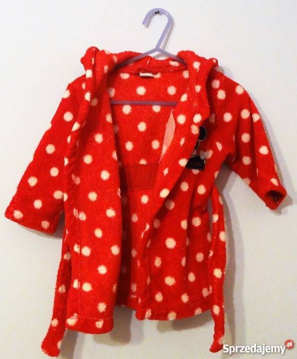 Szlafrok podomka szlafroczek Disney Minnie 9 12 Bydgoszcz