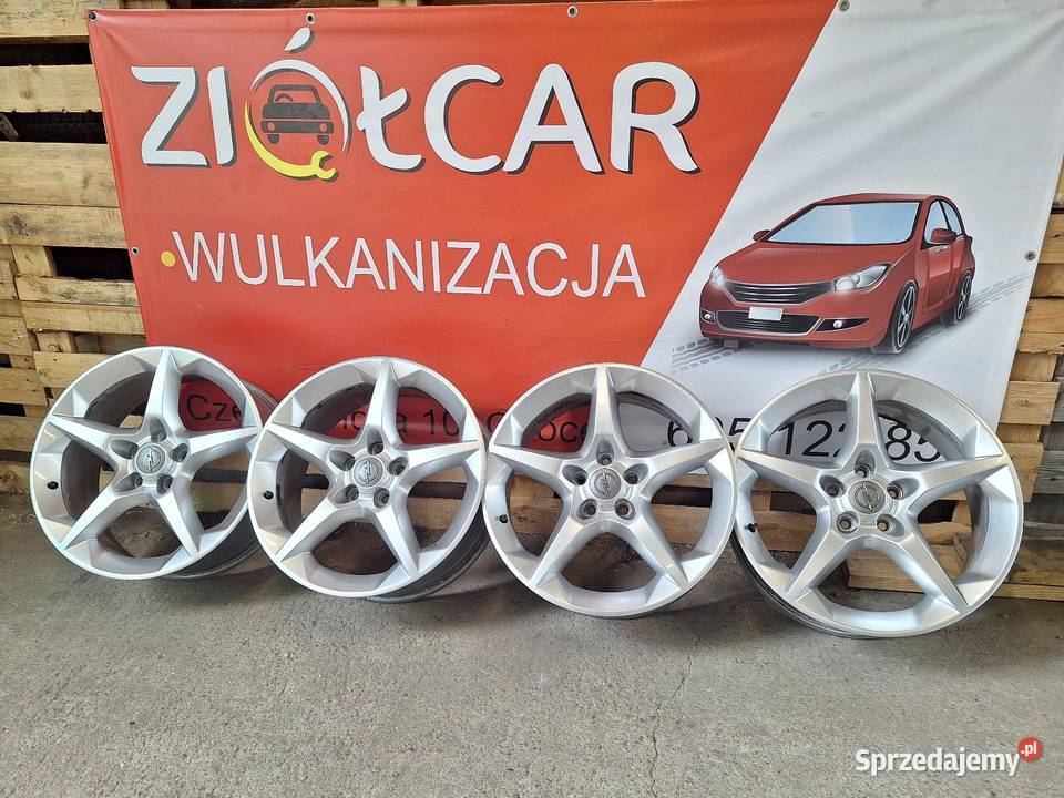 Alufelgi 5x110 18 ET37 Opel Astra H Meriva kujawsko-pomorskie Choceń