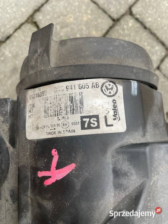 LAMPA LEWA PRZÓD VW PASSAT B6 3C0941005AB Kozy