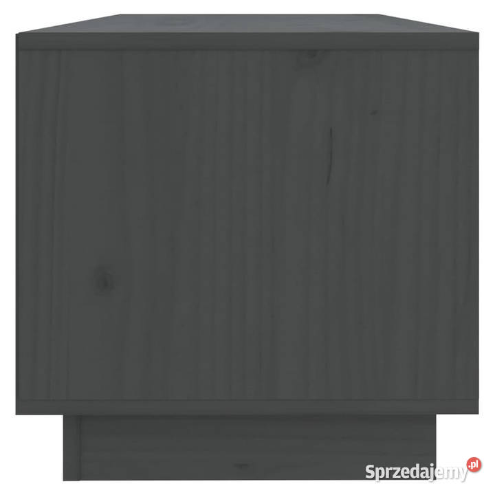 Szafka pod telewizor szara 90x35x35 lite drewno Warszawa