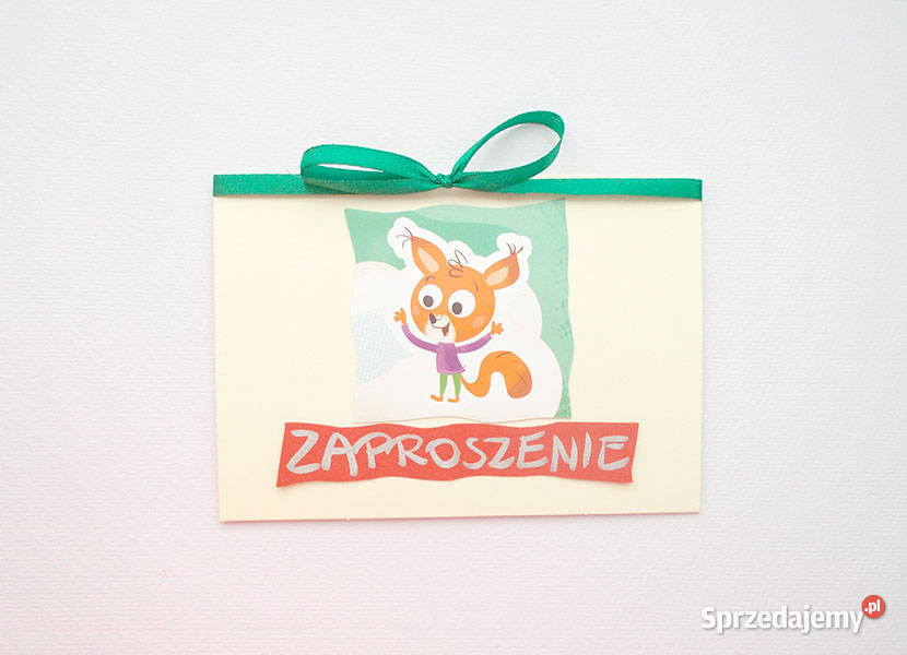 bajkowe zaproszenia C6 zaproszenia dzieci warmińsko-mazurskie Olsztyn