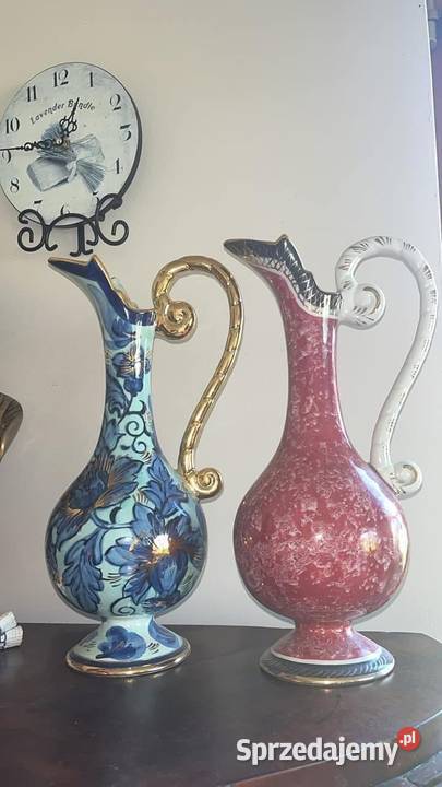 Amfora z ptakiem Wazon Vintage Hubert Bequet pomorskie Gdańsk