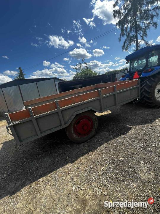 Przyczepa jednoosiowa mocna Biecz