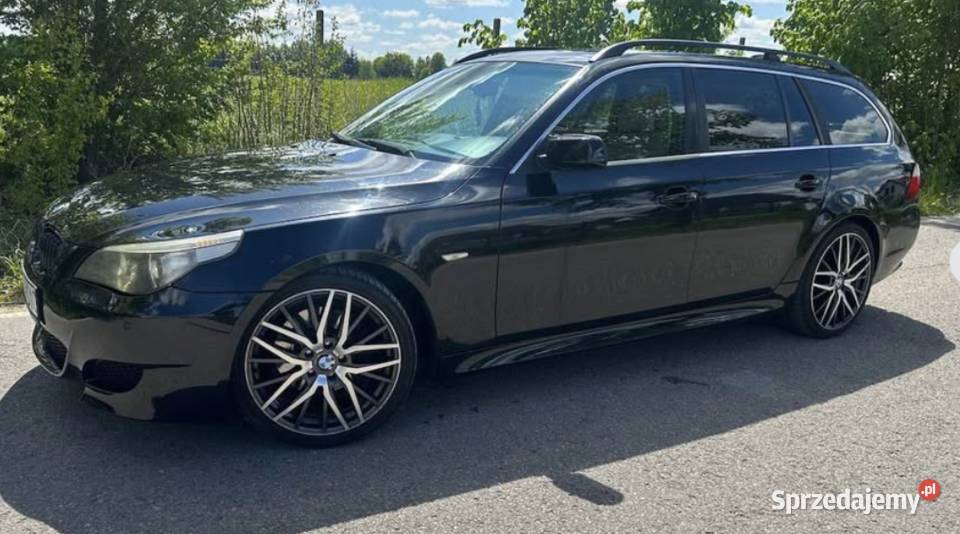 BMW E61 E60 231 30d Komforty skóra carplay 231KM Olsztyn
