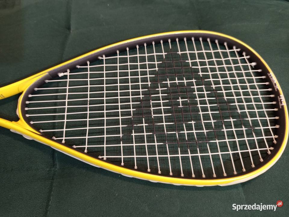 Rakieta do squasha Dunlop TI czarnożółtym NOWA Warszawa