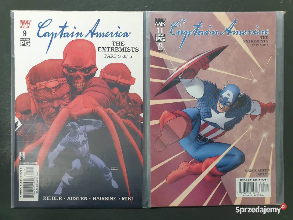 Marvel Knights Captain America 13 komiksów USA Gdynia