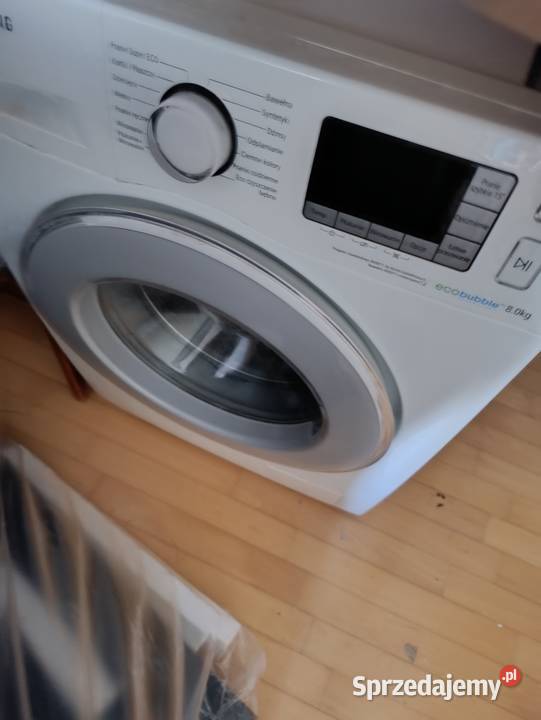 pralka Samsung Ecobubble wsad 8 mega sprzedam wolnostojące