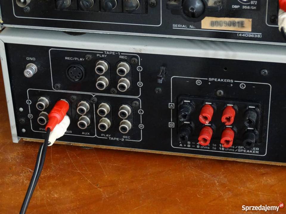 Wzmacniacz i tuner Hitachi HA4500 i FT5000 Wzmacniacze i pokrewne Jasło