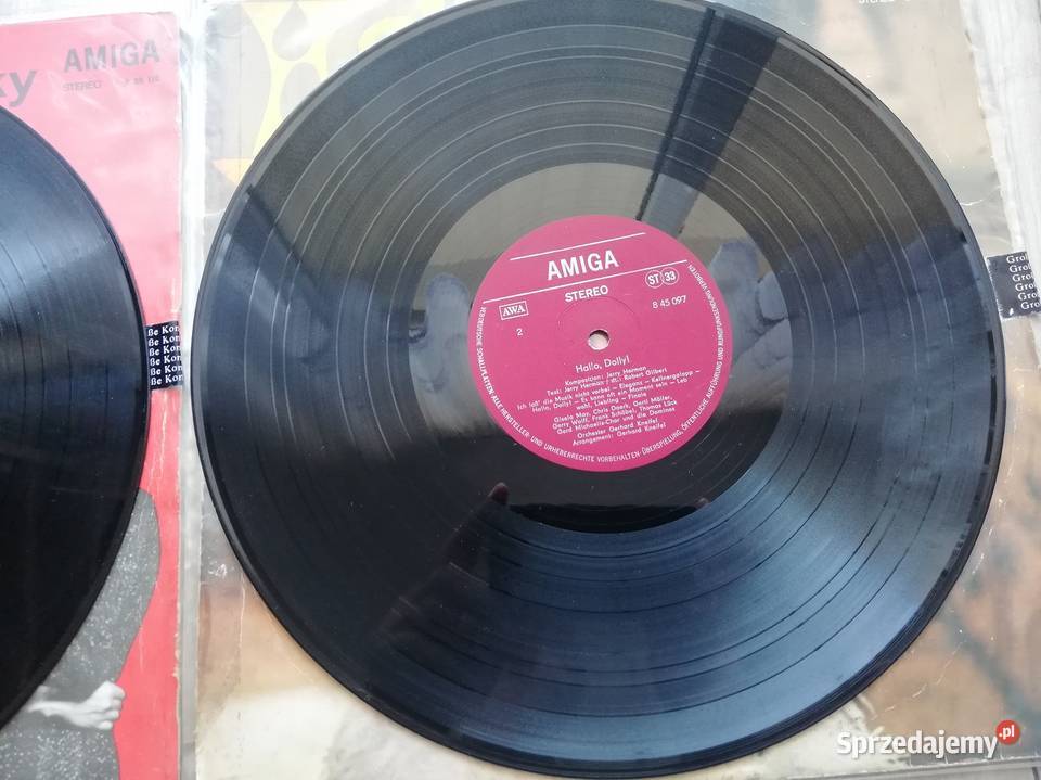 Dwie płyty firmy Amiga Niemcy NRD 1 płyta Wronki