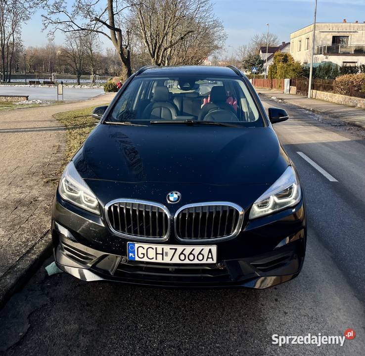 BMW 216d Gran Tourer Lift 2022r Niski przebieg pomorskie Chojnice