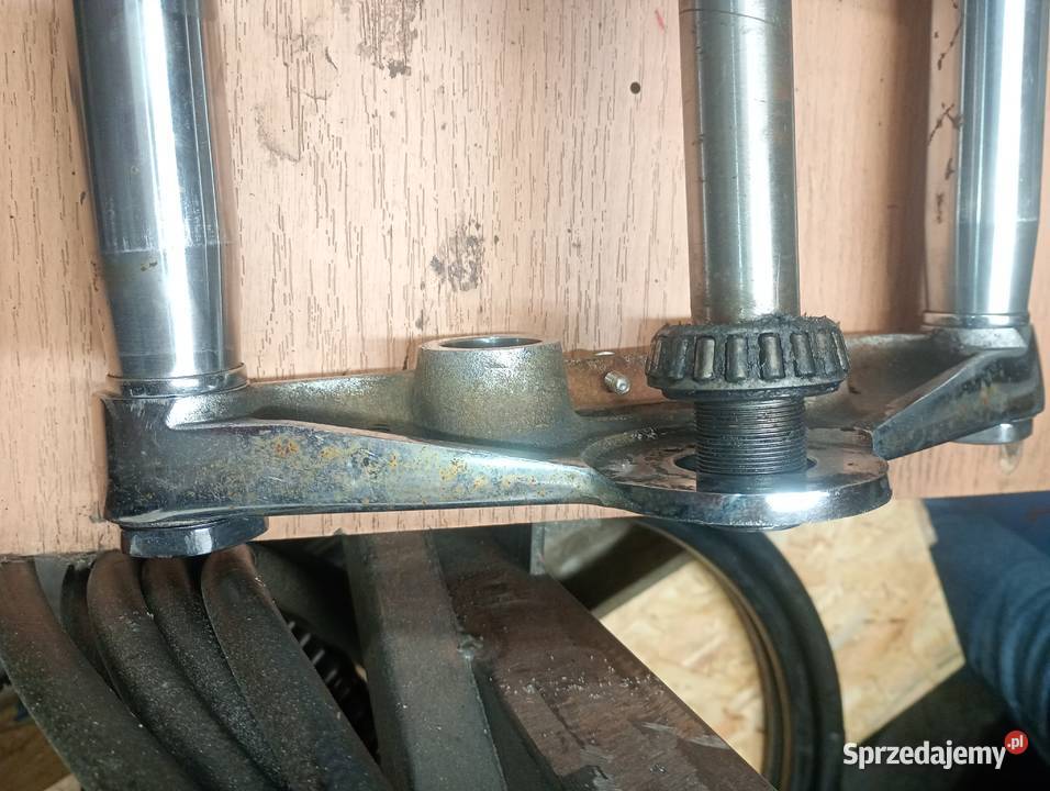 Amortyzatory przednie showa Harley z półką górną Wrocław