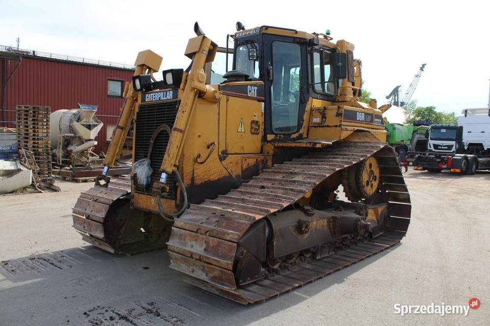 Spychacz spych Caterpillar D6R LGP Warszawa