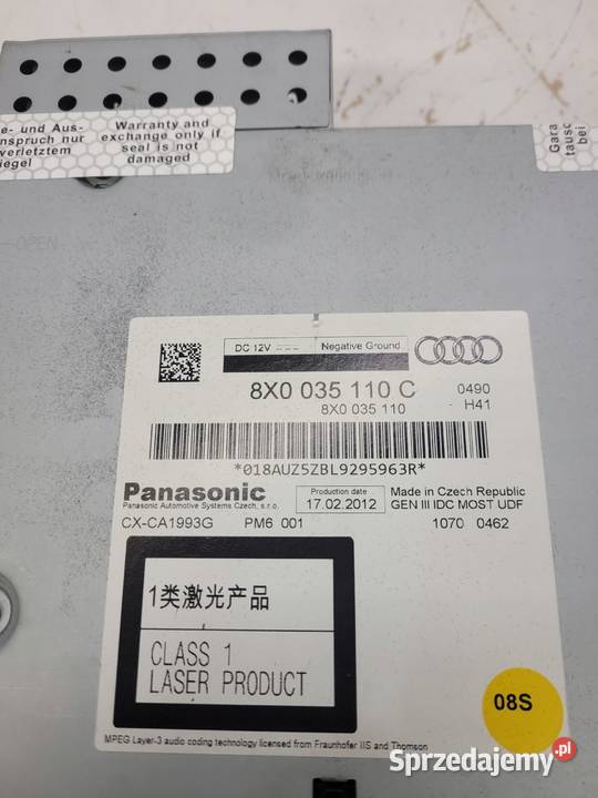 ZMIENIARKA CD AUDI A4 B8 A5 Q5 A1 A3 A6 Przystajń sprzedam