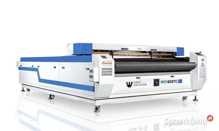Laser Co2 Weni 1630TC 130W stół taśmowy podajnik Produkcja opolskie Nysa sprzedam