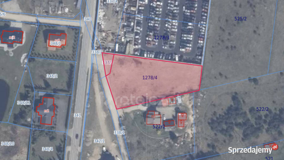 sprzedaży gruntu Chwaszczyno 2630m2 sprzedam