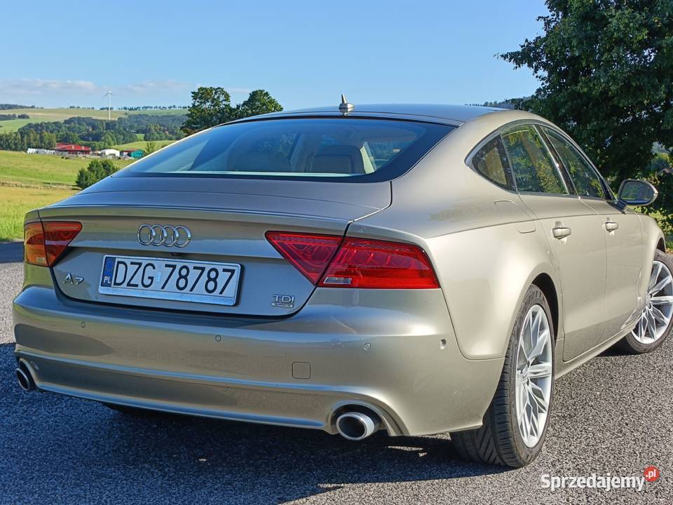 Audi A7 30 TDI 245hp quattro 170 bogate poduszka powietrzna Bogatynia