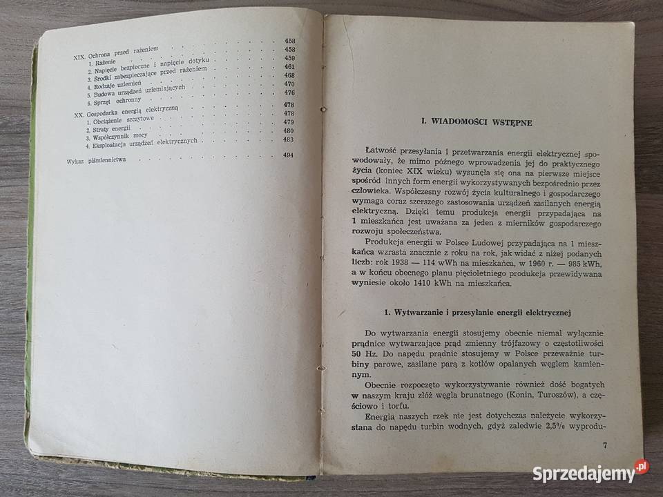 Urządzenia elektryczne L Kacejko 1965 twarda