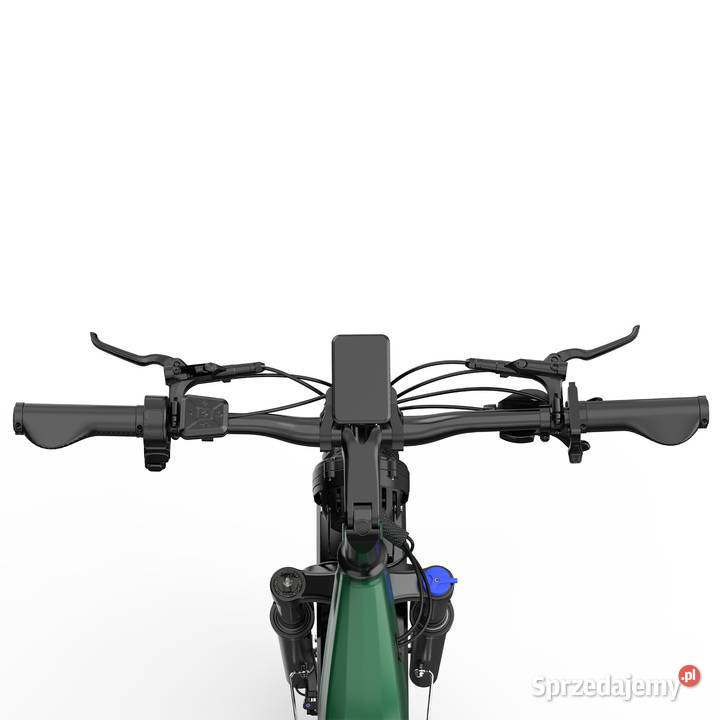 Rower elektryczny OVIVO V6 PRO zielony silnik