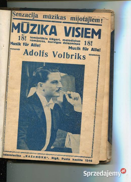 Stare rosyjskie ale nie piosenki z nutami Szczecin sprzedam