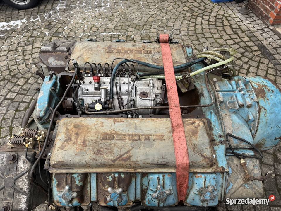 Silnik Deutz V8 Sprawny Pompa Paliwowa Chojnów