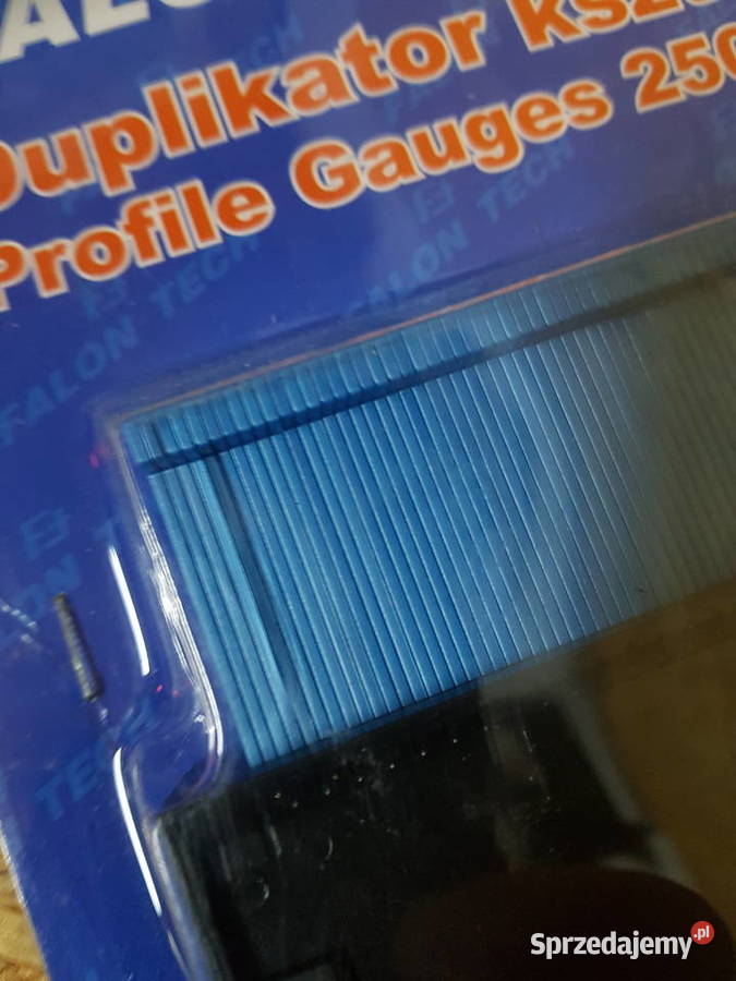 WZORNIK KSZTAŁTÓW PROFILI KONTURÓW SZABLON 250 Głogowa sprzedam