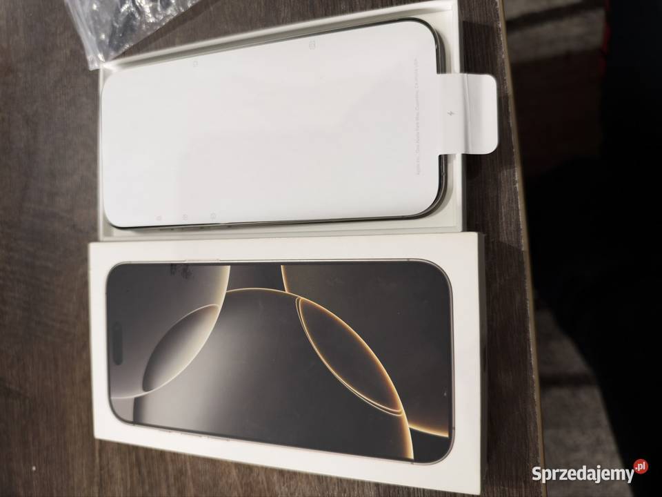 iPhone 16 pro 256 GB tytanowy Telefony i Akcesoria Czempiń