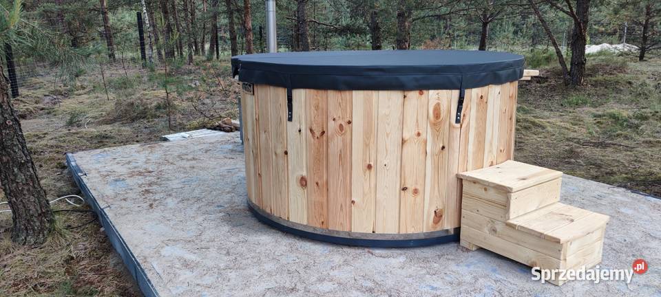 Balia ogrodowa jacuzzi dzakuzi bania ruska bania pomorskie