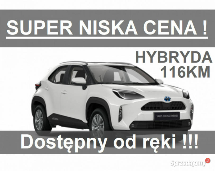 Toyota Yaris Cross 116KM Hybryda Super Niska Cena Kamera Św…