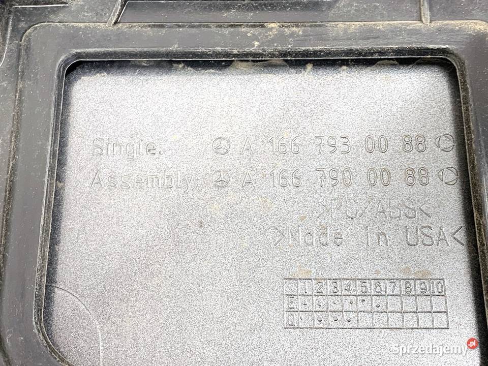 SPOILER LOTKA MERCEDES GLE SUV 1518 A1667930088 podkarpackie