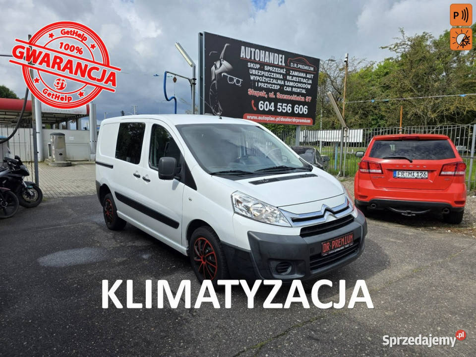 Citroen Jumpy 16 HDI 90 Klimatyzacja Bluetooth Citroën Słupsk