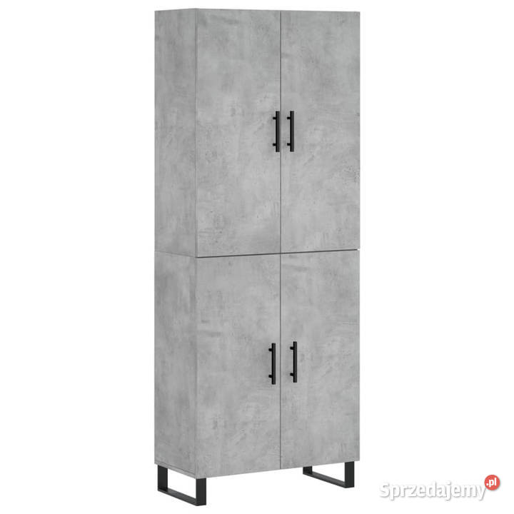 Witrynka szarość betonu 695x34x180 materiał Warszawa sprzedam