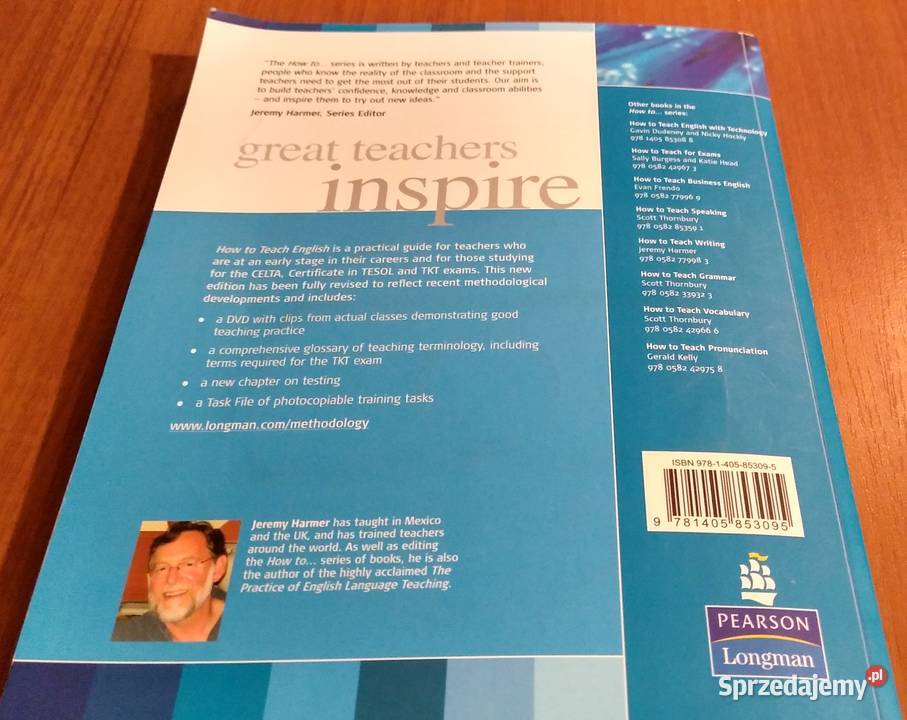 How to teach English Jeremy Harmer ed 2007 Gdańsk