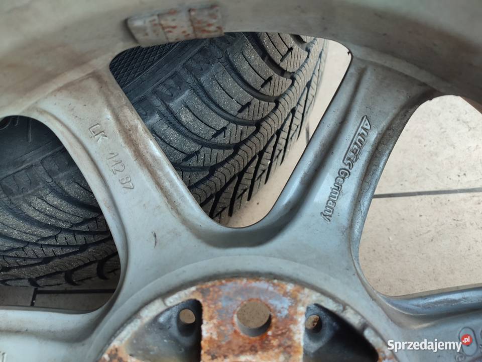 Sprzedam alufelgi 5x112 alutec 16 Średnica 16" Brwinów