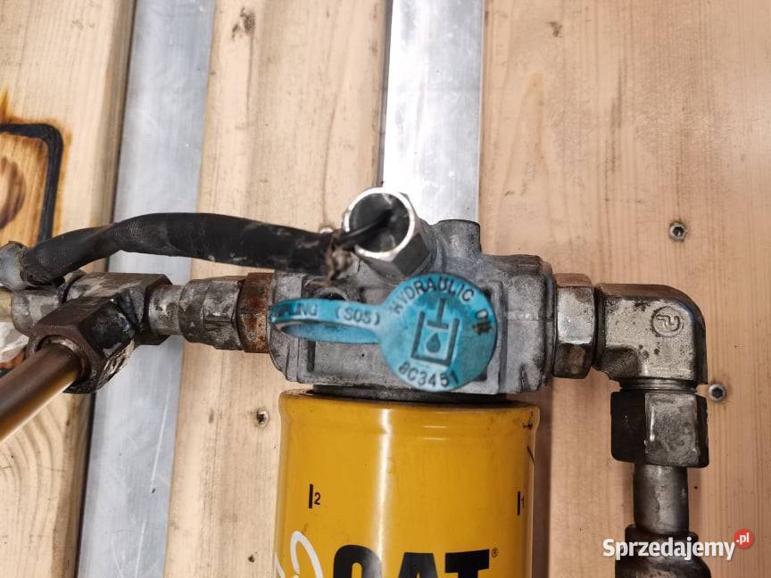 CAT TH 407 Adaptacja filtra hydrauliki Pozostałe wielkopolskie Wilkowo sprzedam