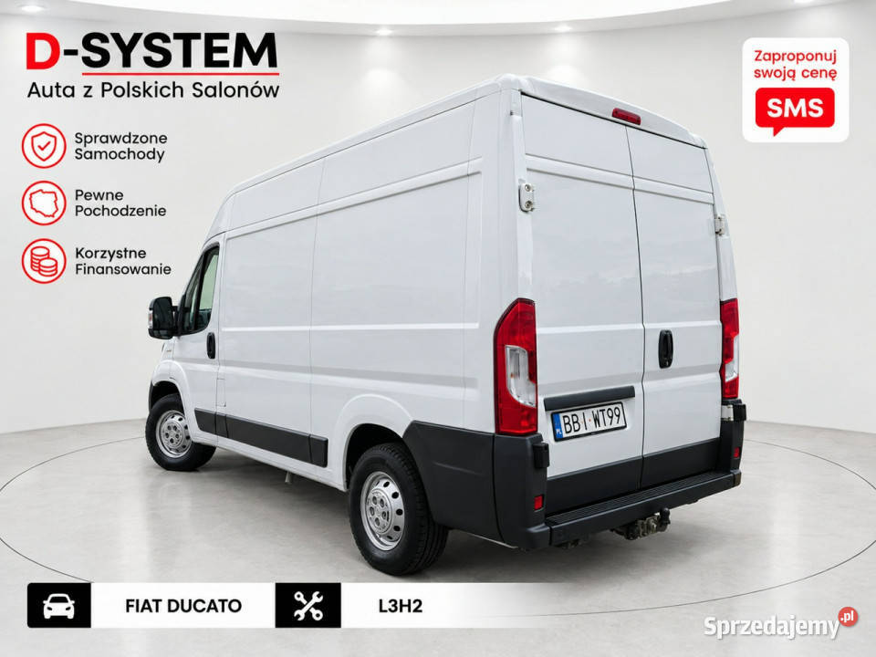 Fiat Ducato 2015 Ducato L2H2 fvat VAT1 komputer pokładowy podlaskie Białystok