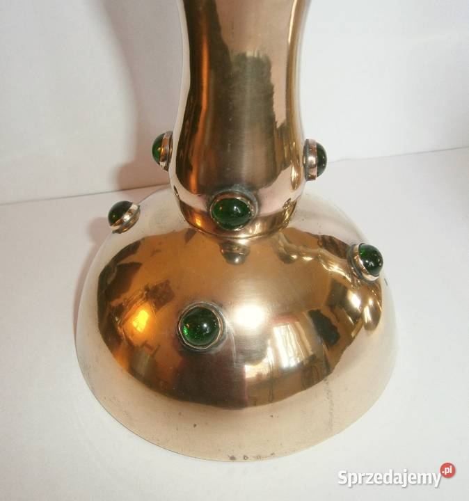 Indyjski świecznik mosiężny Szczytno