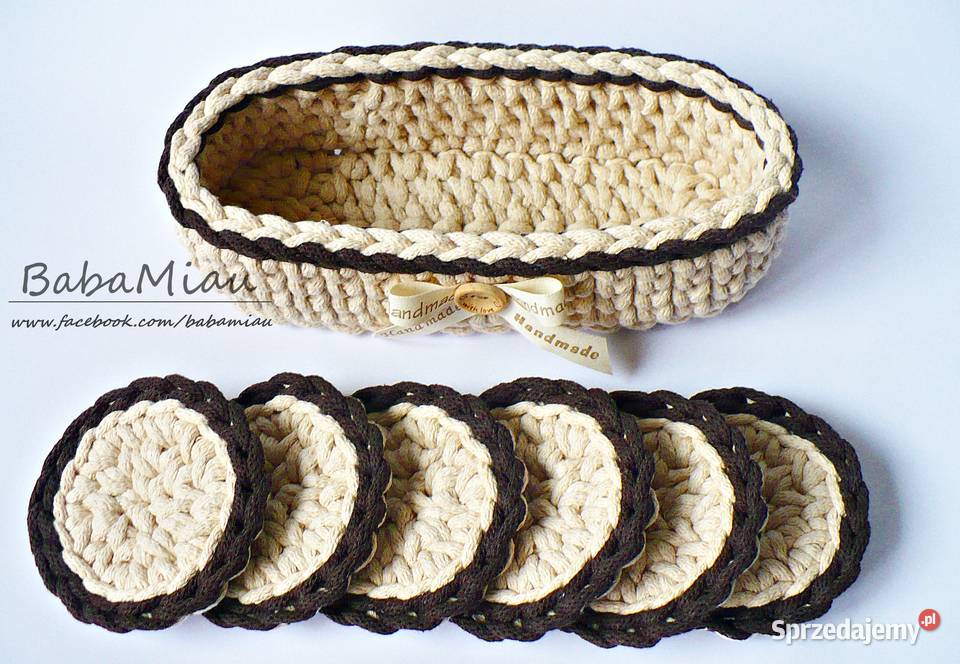 Koszyk na sztućce 6 podkładek Bydgoszcz