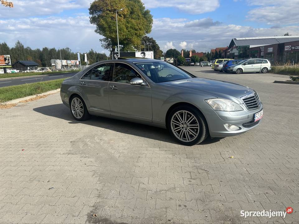 Mercedes S klasa 32 cdi w kraju Zamiana Rok produkcji 2008 dolnośląskie Legnica