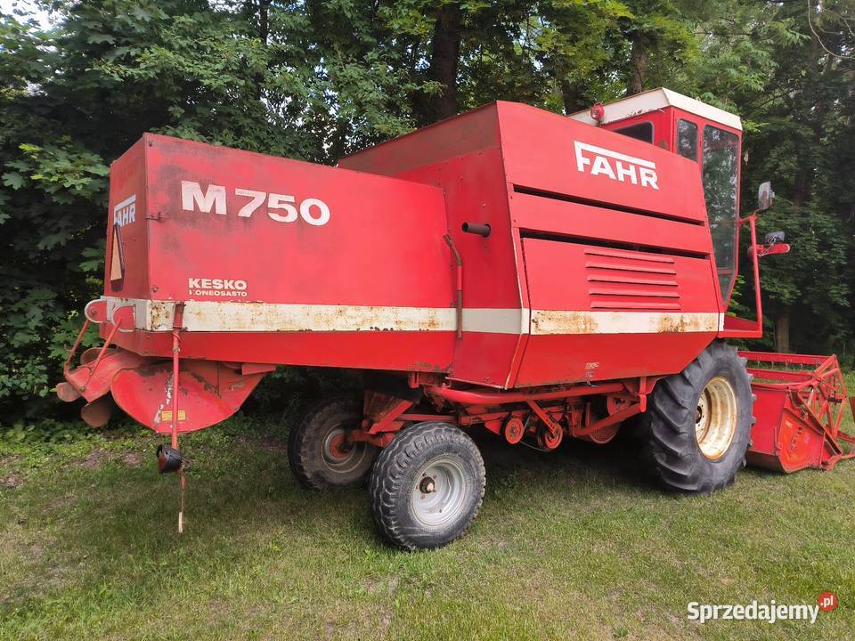 Kombajn Fahr M750 DeutzFahr podlaskie