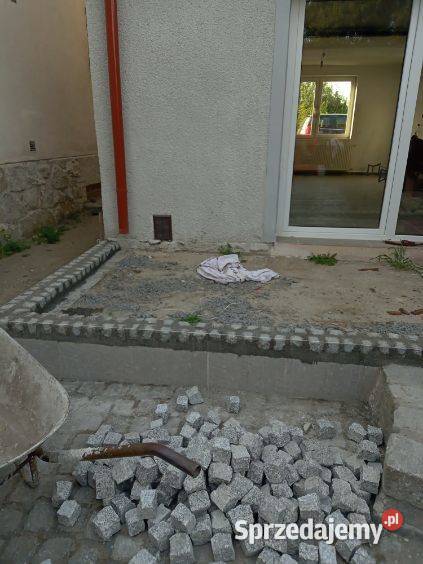 Kostka granitowa 811 szaroruda Sieradz sprzedam