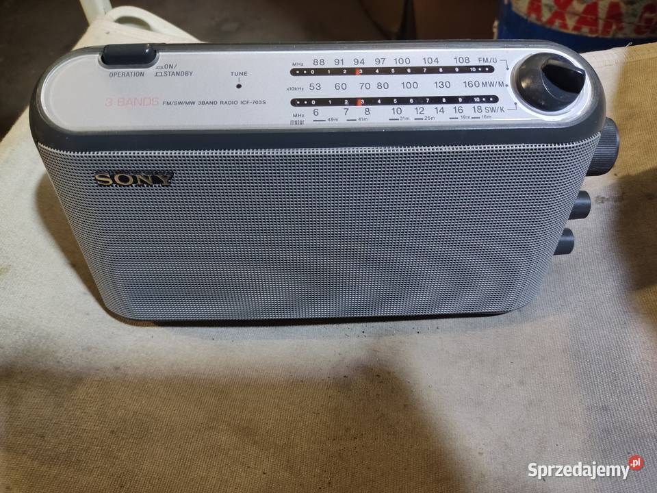 Radio SONY ICF703S Wieprzyce