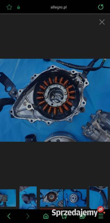 HONDA VFR 1200 X rozrusznik alternator stelaż Nowy Tomyśl sprzedam