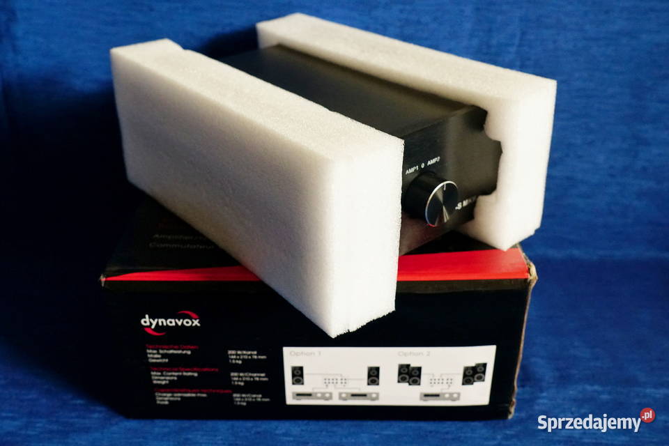 Dynavox AMPS MKII przełącznik