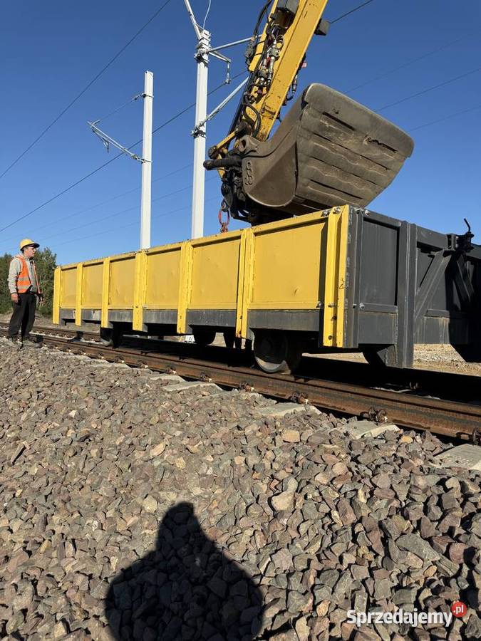 Wózek platforma kolejowa Łochów