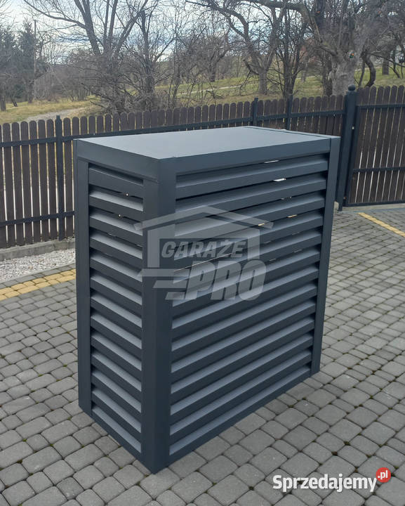 Osłona pompy ciepła 110x50x150 antracyt GP329 Piła