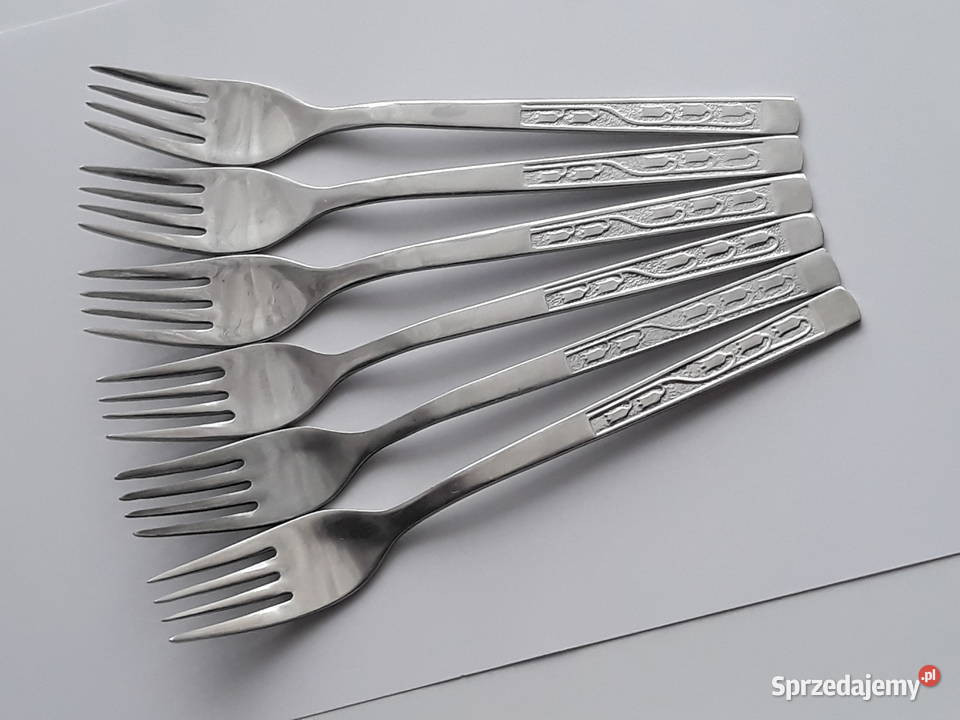 Widelce obiadowe 1 KONWALIE Gerlach sztućce PRL