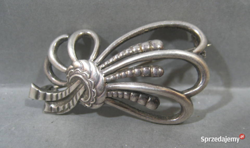 Stara Srebrna Broszka 835 s Warszawa sprzedam