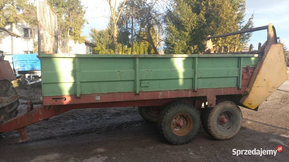 Rozrzutnik obornika tandem 6t Brzezinka sprzedam