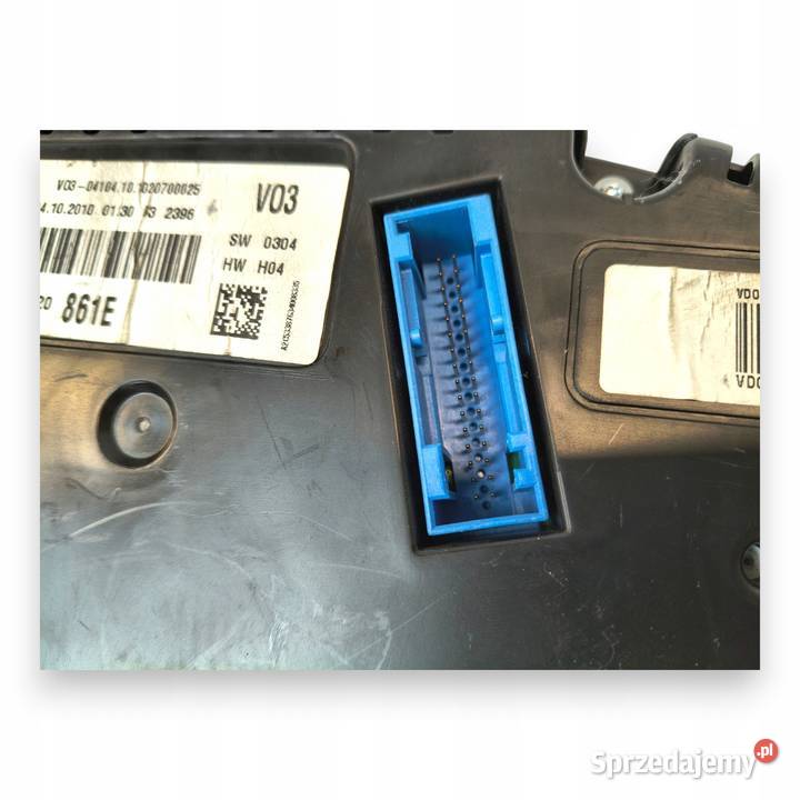 LICZNIK ZEGARY 6R0920861E VW Polo V 12 16 TDI lubelskie Chełm sprzedam